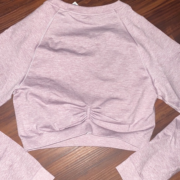 Gymsharks ADAPT MARL SEAMLESS CROPPED TOP AND LEGGINGS M - Picture 8 of 8